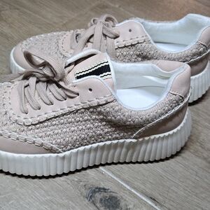 Shu Shop Selina Woven Mauve Sneakers